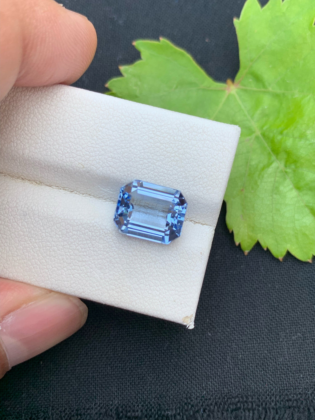 Santa Maria Blue Aquamarine Gemstone: Emerald Cut Beryl, 3.60 Carats