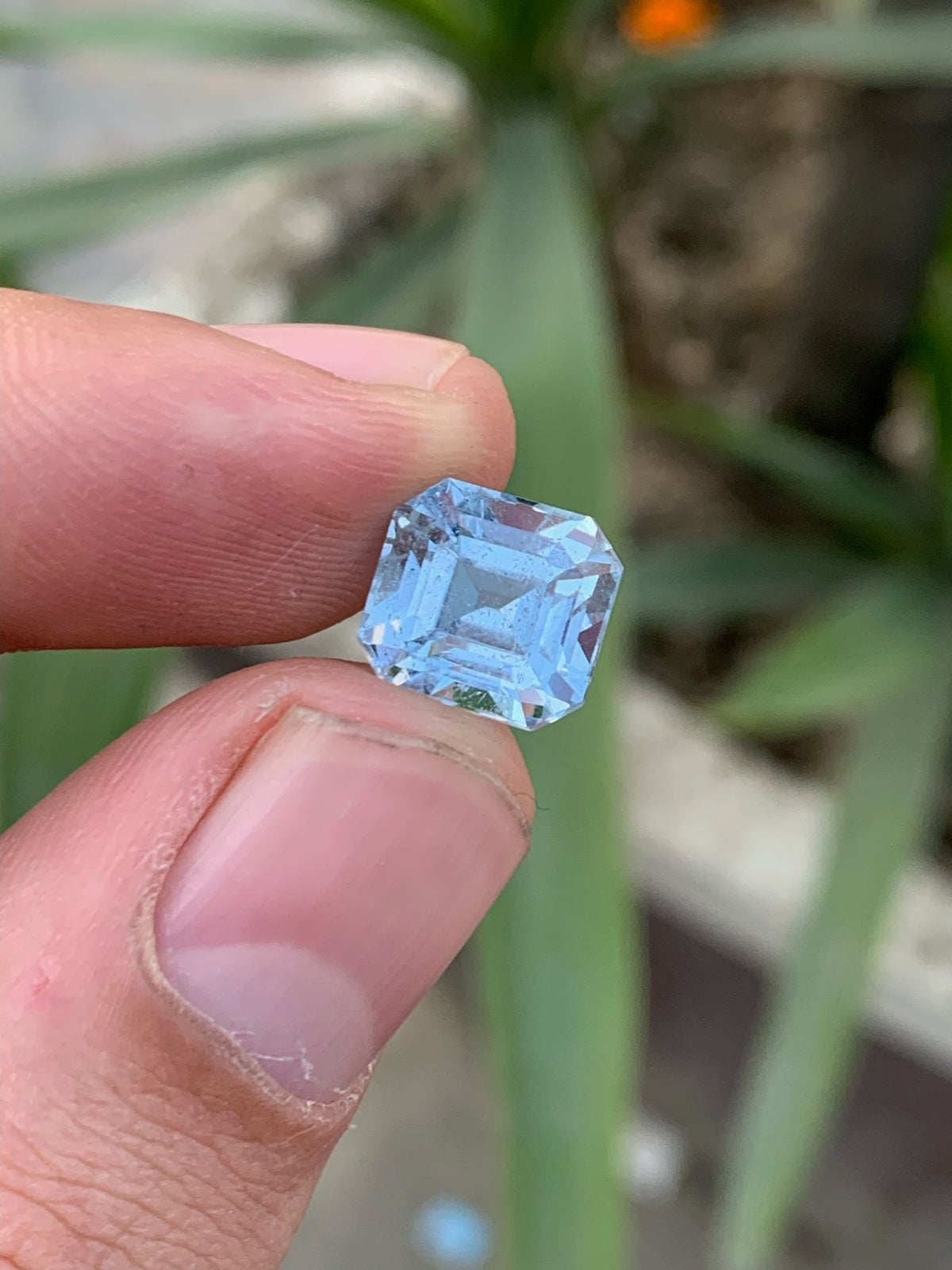 Santa Maria Aquamarine Gem: 5.5 Carat VVS Cornflower Blue Stone