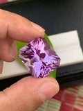 Fancy Precision Flower Cut Amethyst Loose Gemstone -41.80  Carats