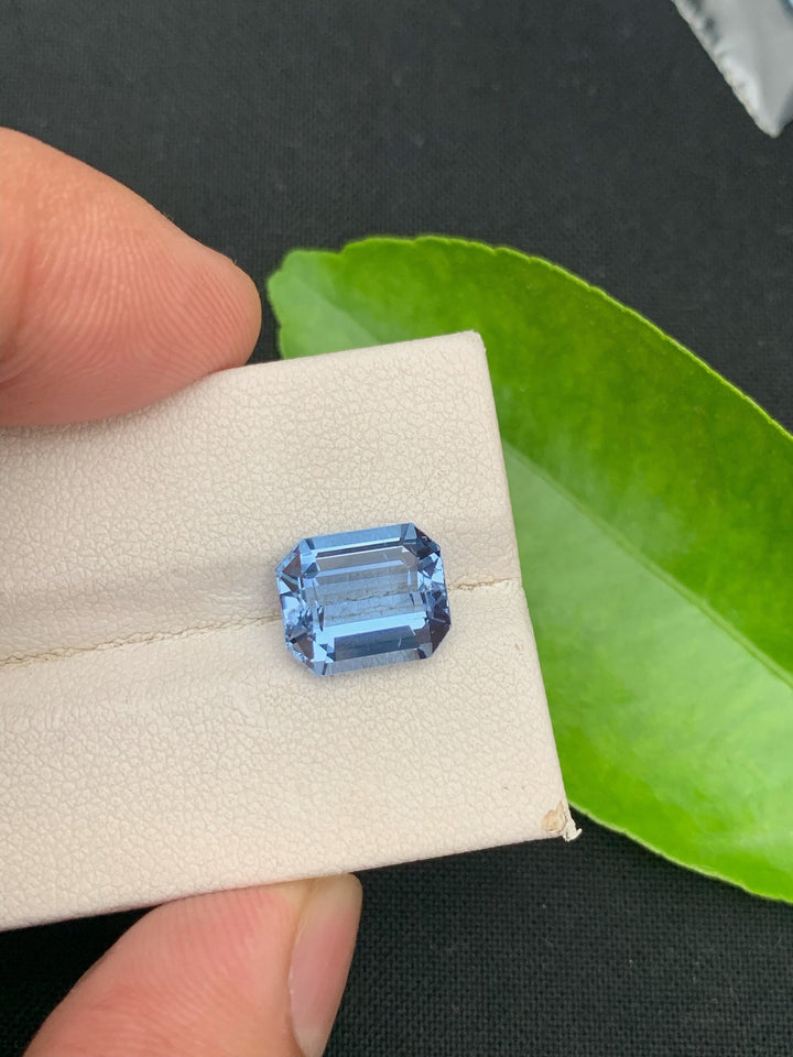 Santa Maria Aquamarine Gemstone: 3.30 CT Emerald Cut Loose Gem