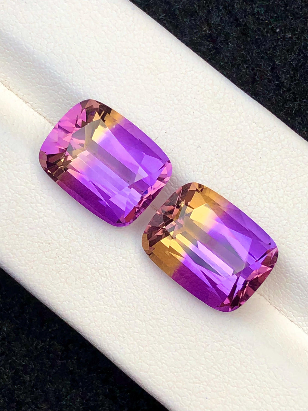 Bi-Color Ametrine 14.90ct Cushion Cut – Gemstone from Brazil
