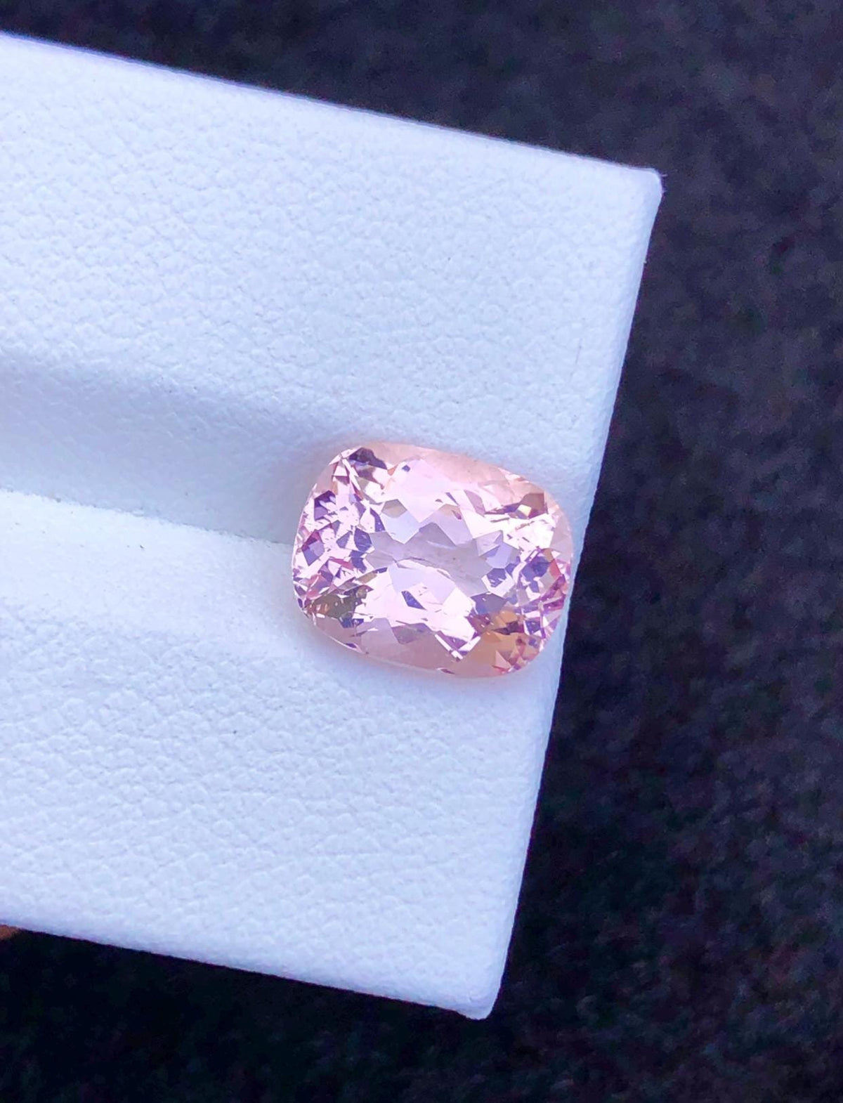Pink Morganite 3.00ct Cushion Radiant Cut – From Pakistan