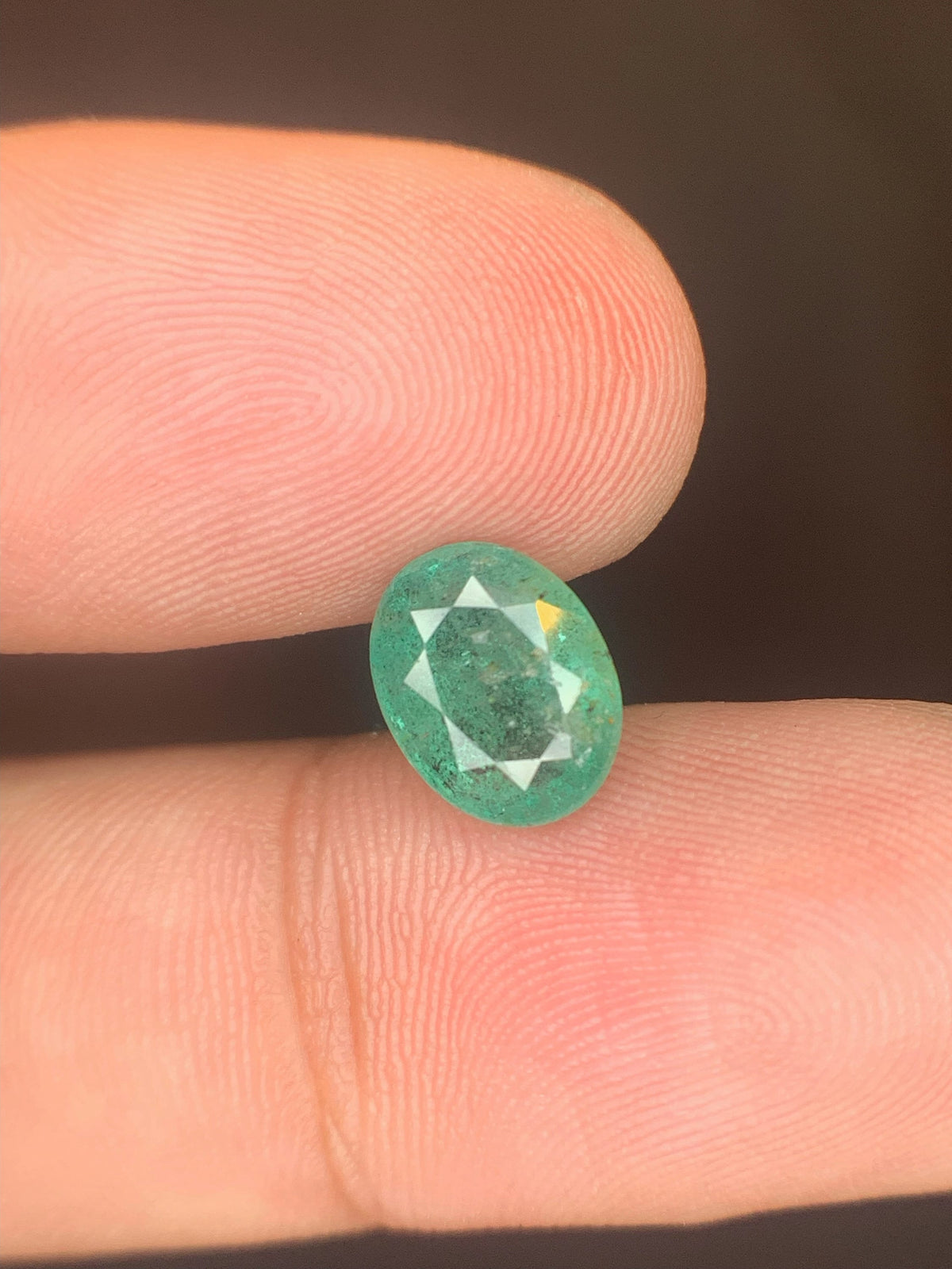 Zambia Emerald Gemstone: 2.00 CT Oval Cut, Natural Loose Stone