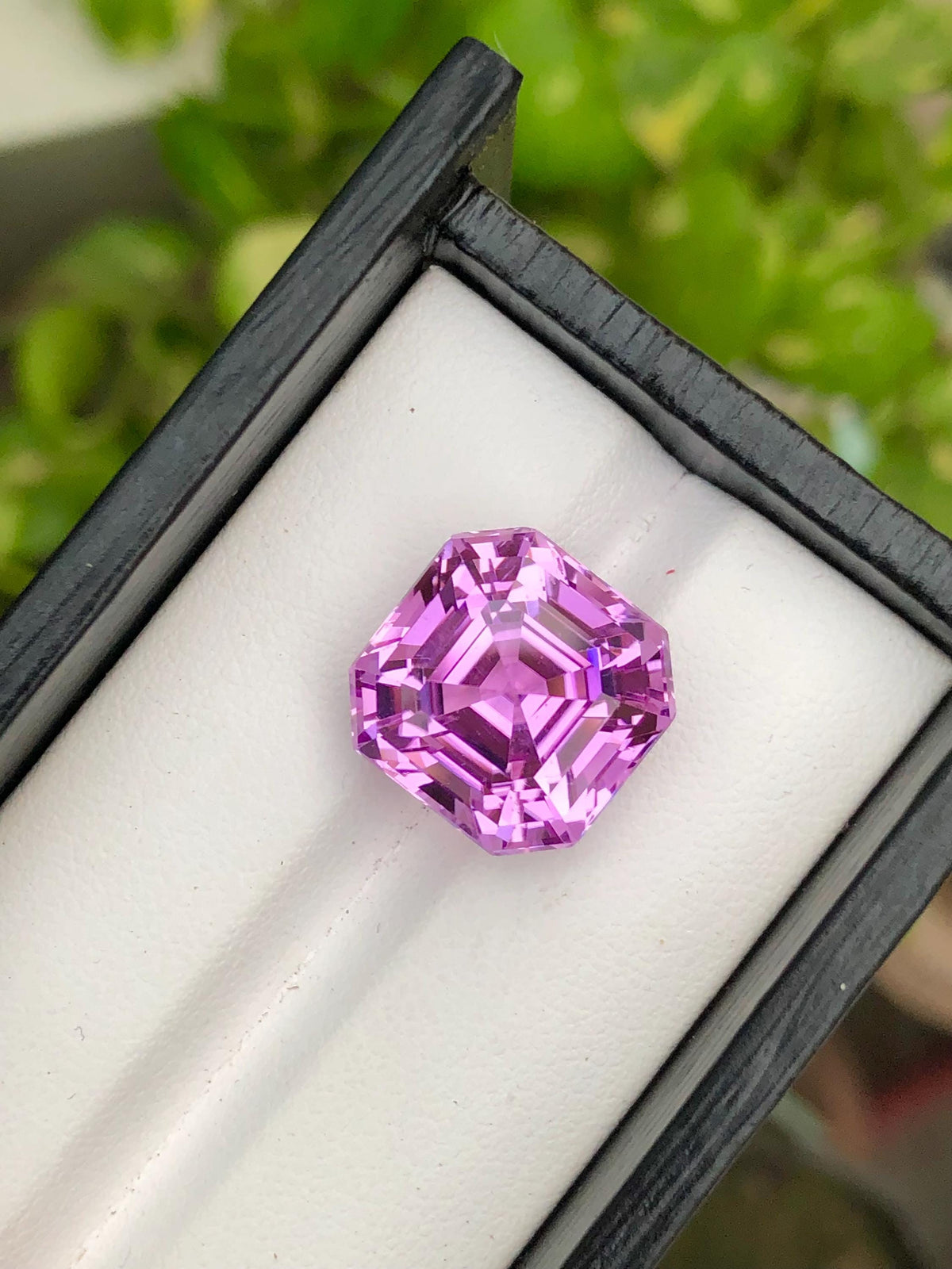 Pink Kunzite Gemstone: 20.25 CT Asscher Cut, Afghanistan