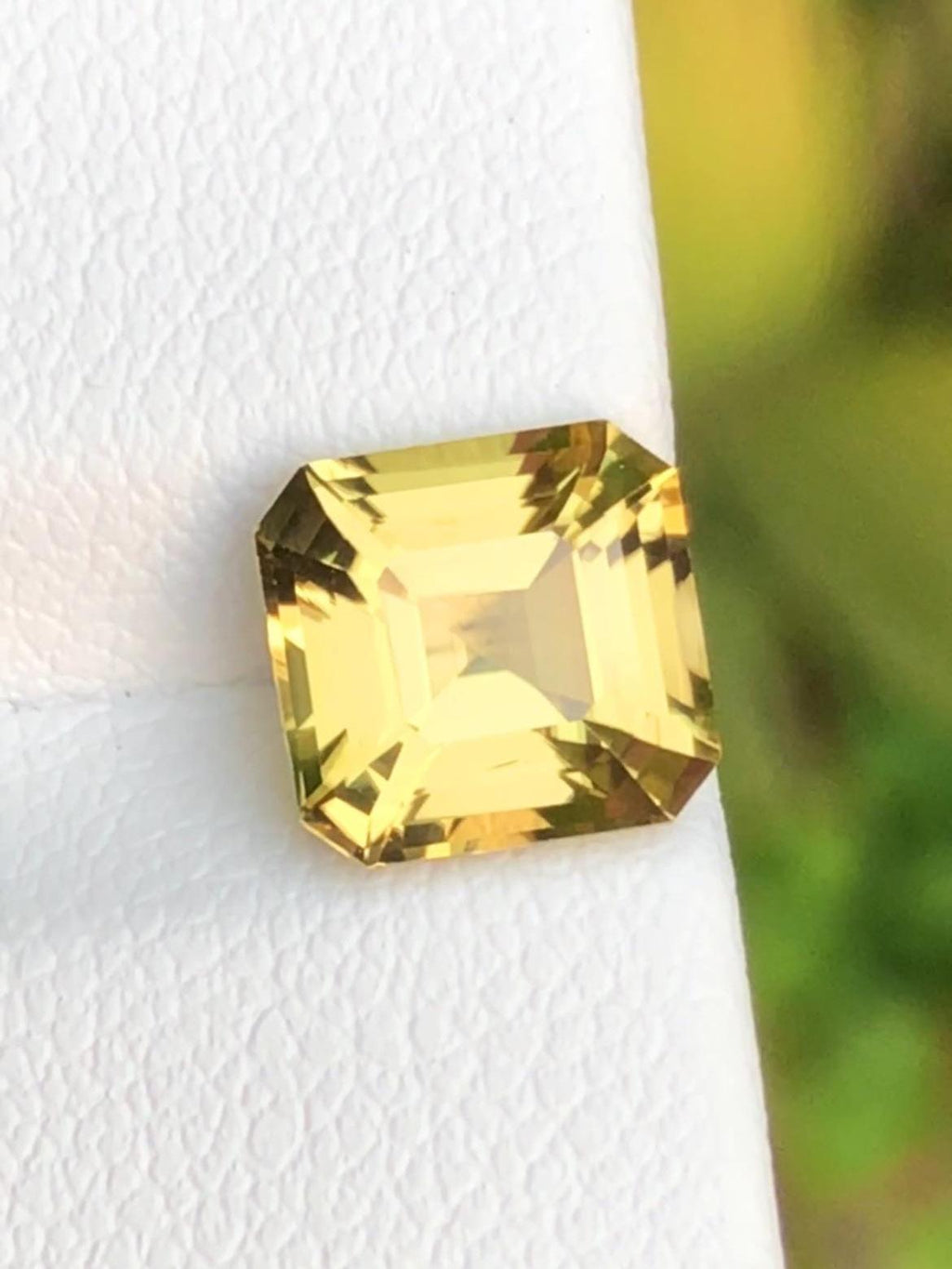 Natural Sinhalite 2.84ct Octagonal Cut – Certified Ceylon Faceted Gemstone