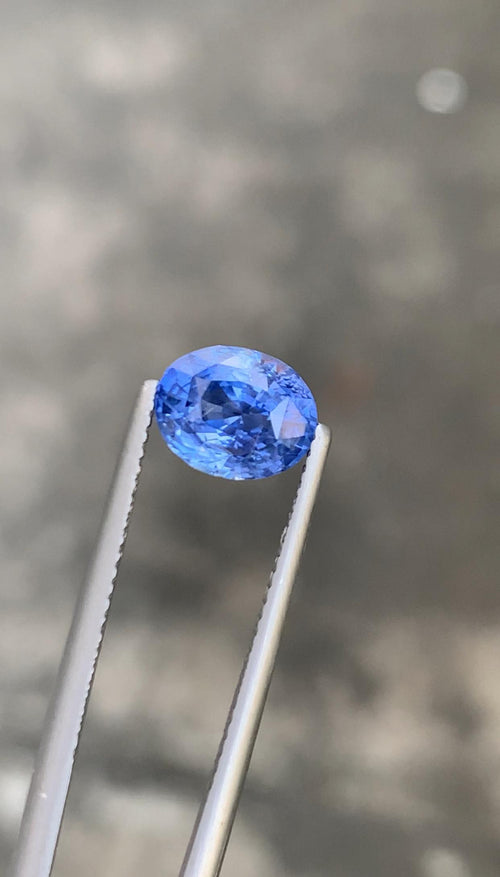 3.05ct Natural Ceylon Sapphire – Sri Lanka Origin, Loose Faceted Gemstone