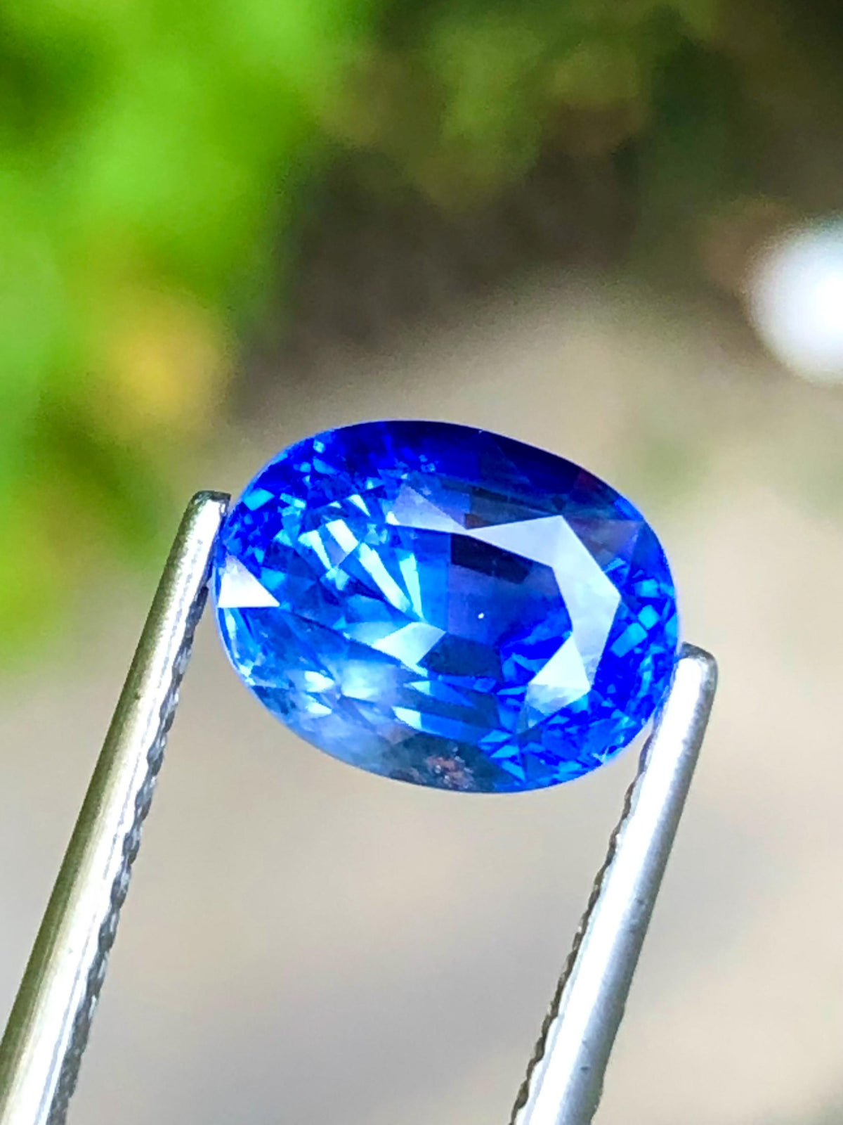 3.7 Carat Blue Sapphire – Fancy Cut Loose Gemstone from Sri Lanka
