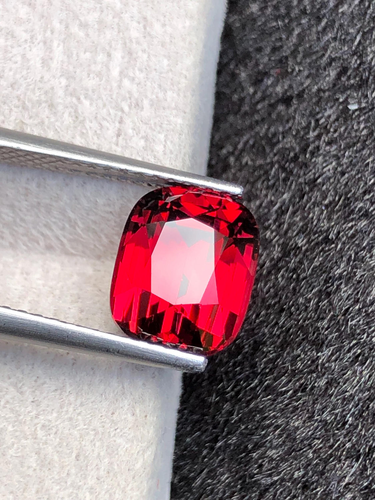 Rhodolite Garnet 3.81ct Cushion Cut – Tanzanian Gemstone