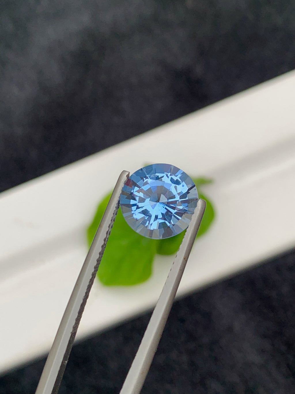 Santa Maria Blue Aquamarine Gemstone: 2.65 CT Round Faceted Loose Stone