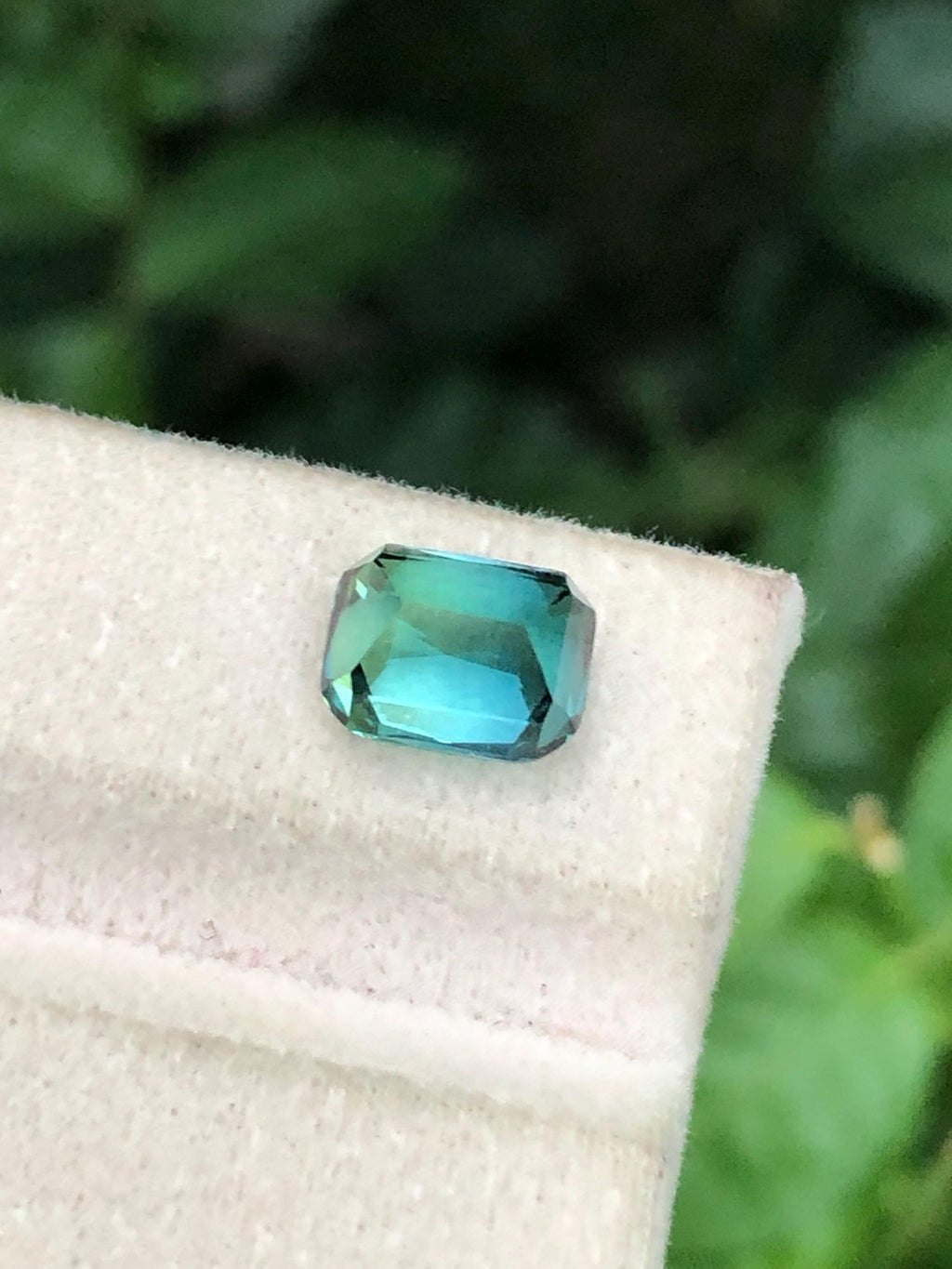 Lagoon Tourmaline 2.90ct Cushion Cut Gemstone from Afghanistan