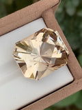 Golden Topaz 45.70ct Fancy Octagonal Cut – Skardu Pakistan