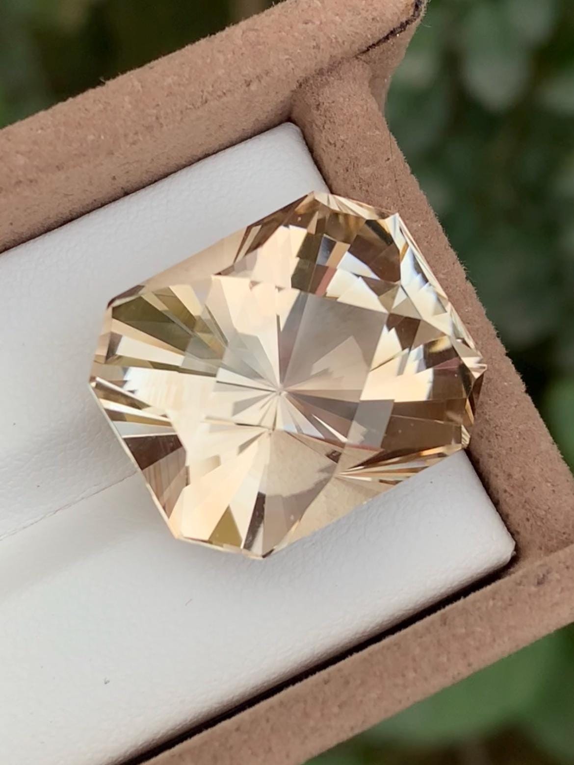 Golden Topaz 45.70ct Fancy Octagonal Cut – Skardu Pakistan