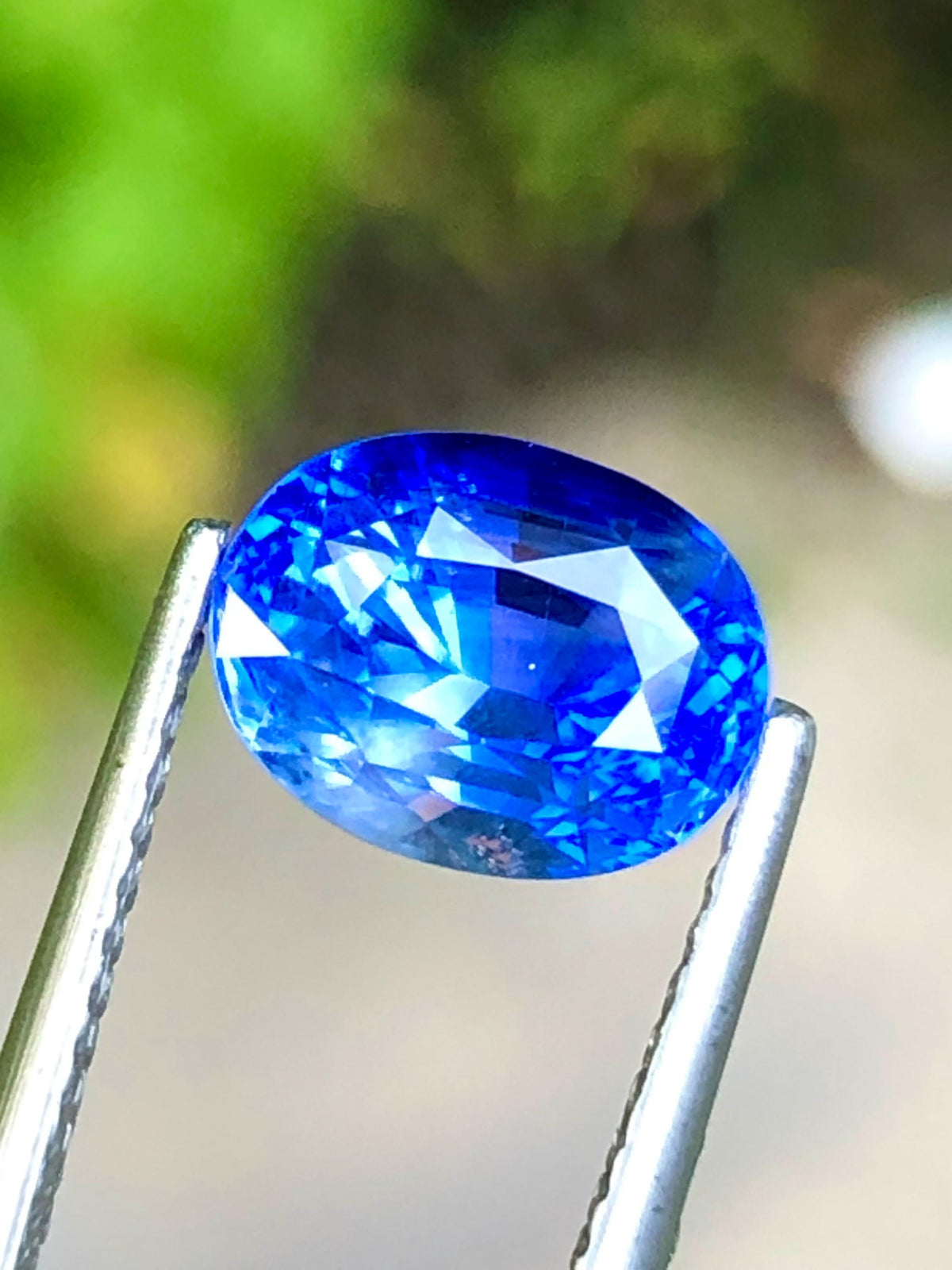3.7 Carat Blue Sapphire – Fancy Cut Loose Gemstone from Sri Lanka