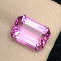 Peach Pink Kunzite 10ct Emerald Cut – Afghanistan Origin