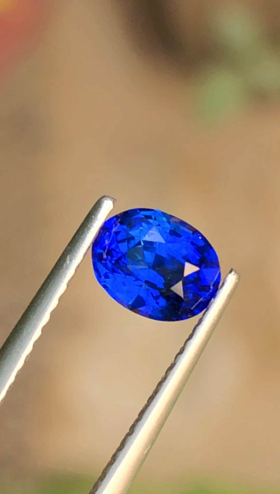 Royal Blue Sapphire 1.10ct Oval Cut with Certificate – Madagascar Origin