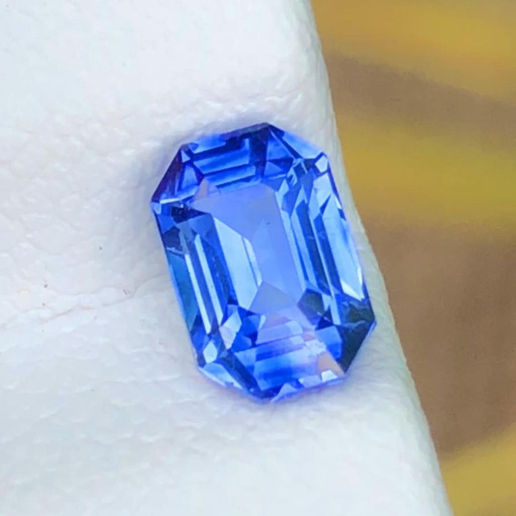 Royal Blue Sapphire 1.07ct -Octagonal Cut – Madagascar