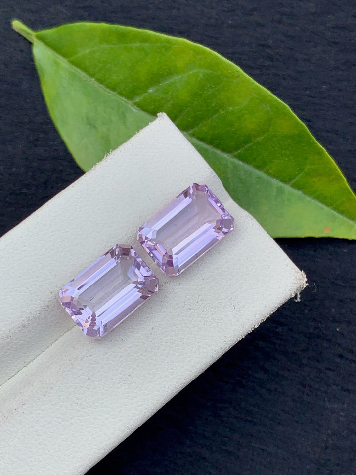 Emerald Cut Purple Amethyst Gemstone: Natural VVS, 11.15 Carats