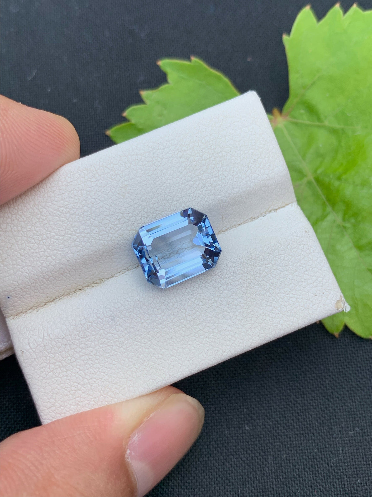 Santa Maria Blue Aquamarine Gemstone: Emerald Cut Beryl, 3.60 Carats