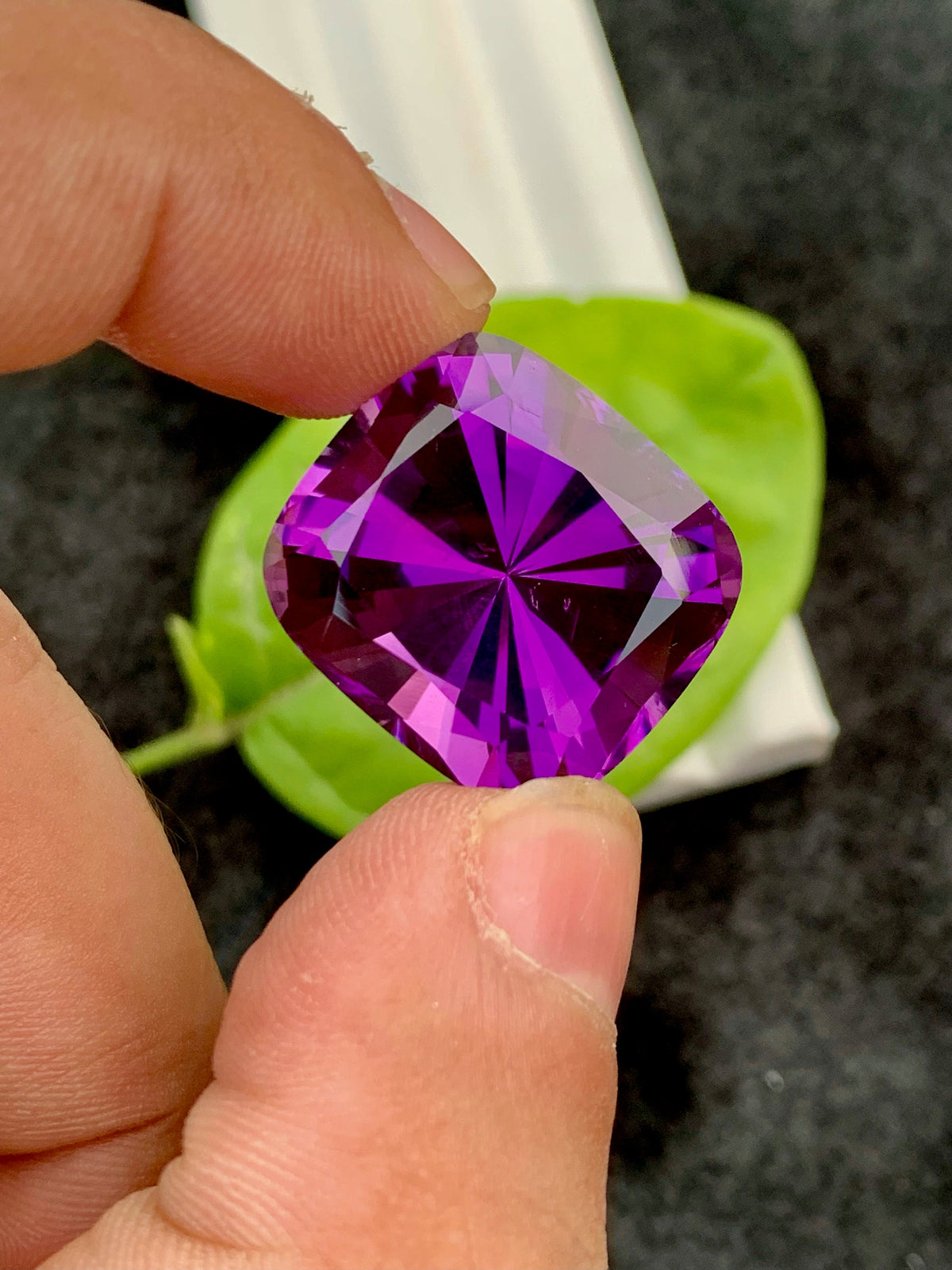 Fancy Cut Amethyst Loose Gemstone - 31.35 carats
