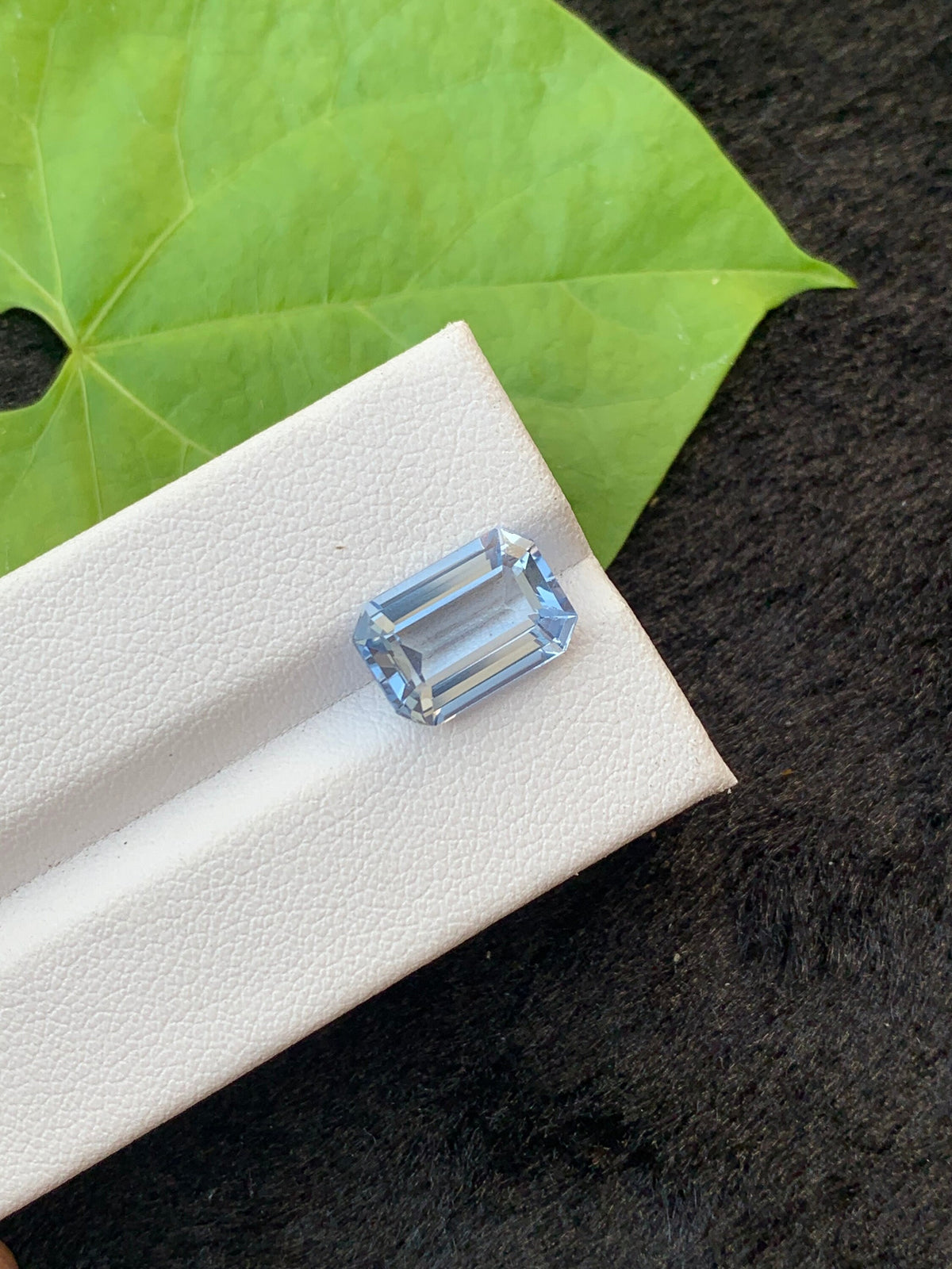 Santa Maria Aquamarine Gemstone: Emerald Cut, 4.2 Carat Loose Stone