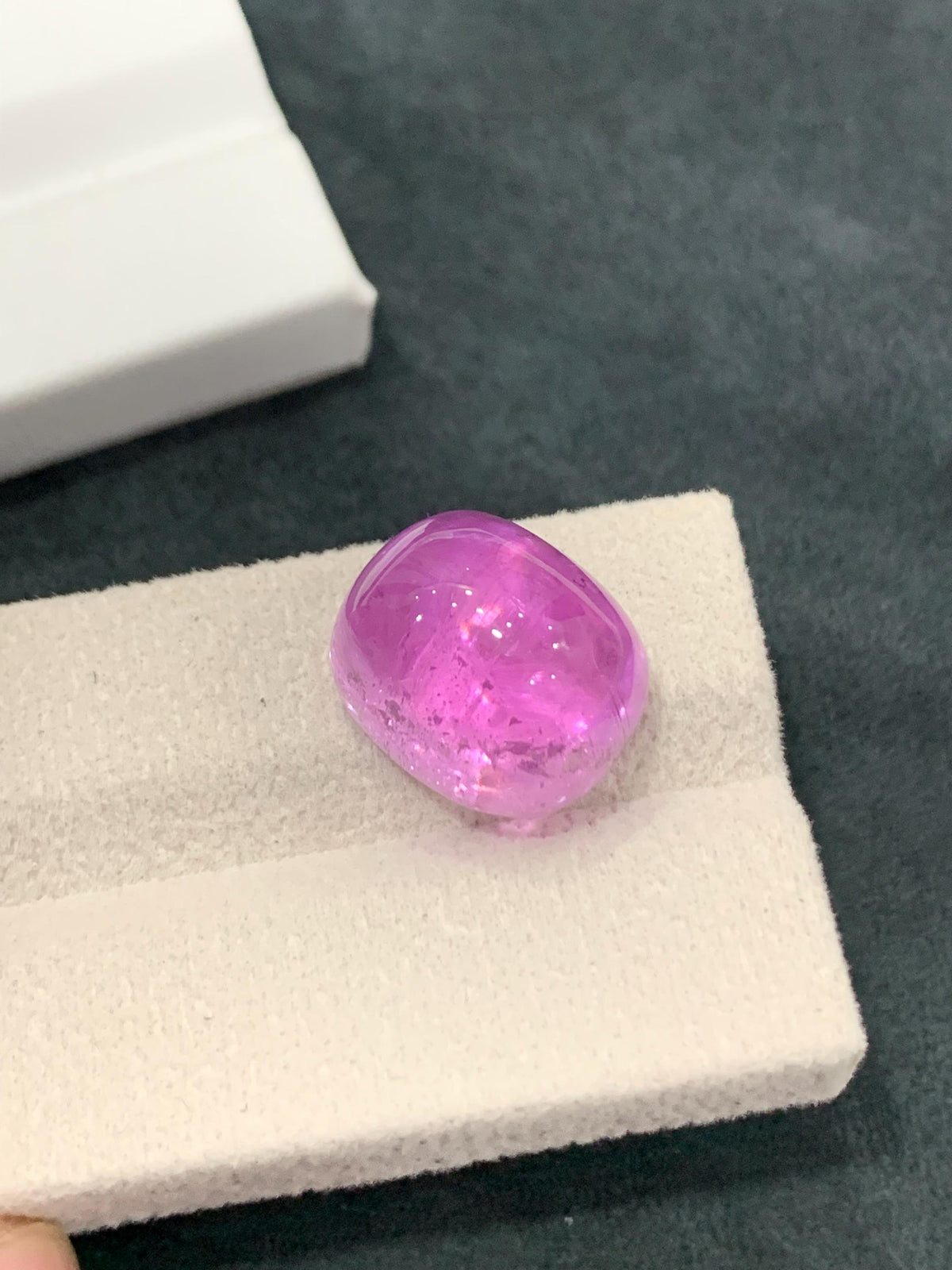 Pink Kunzite 23.70ct Rectangular Cabochon