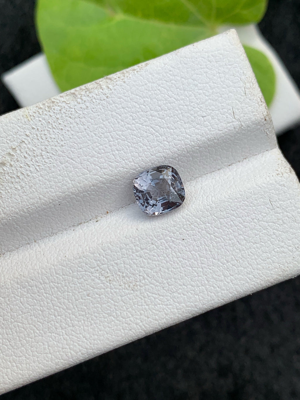 Grey Spinel Loose Gemstone: 1.25 CT Cushion Cut, Afghanistan Origin