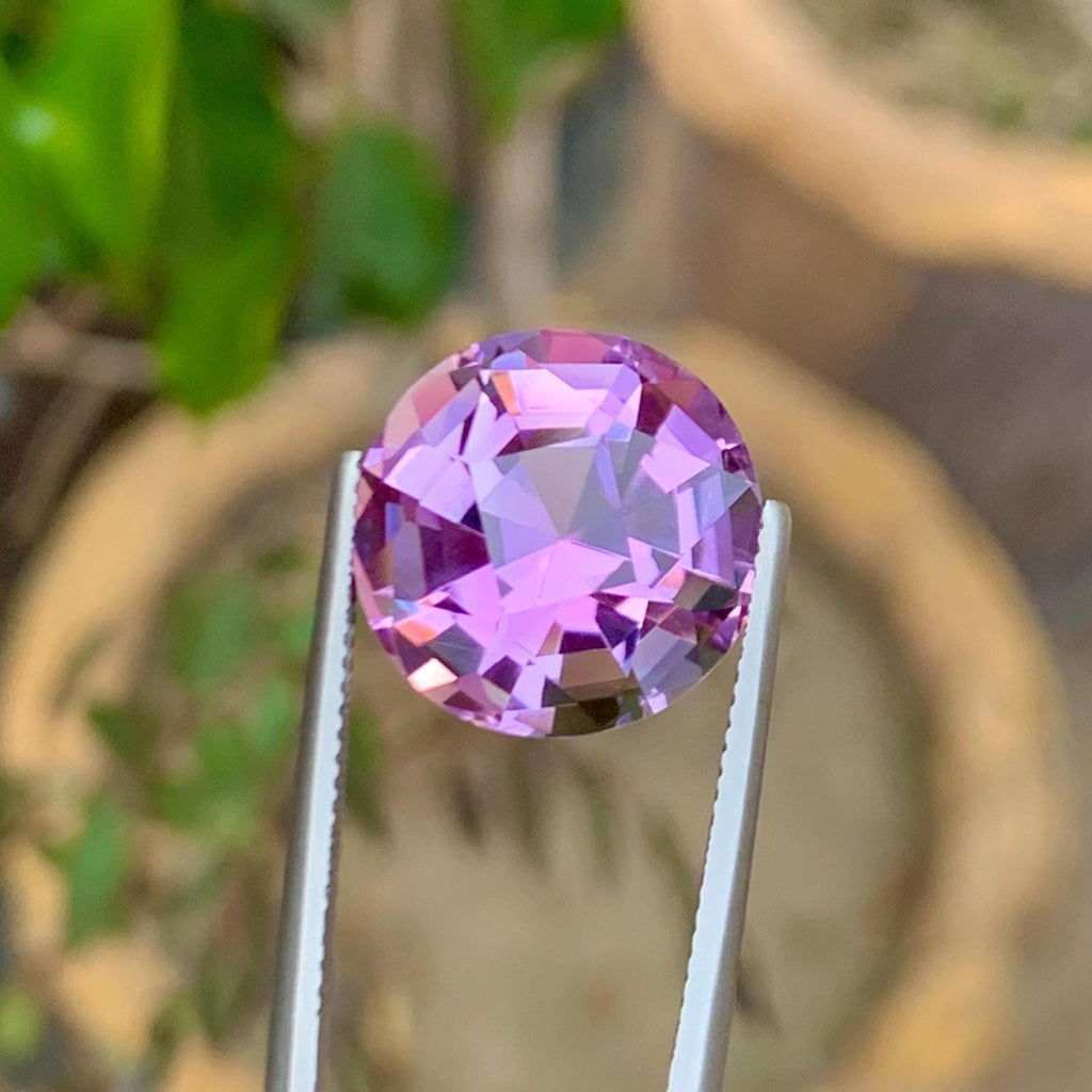 Amethyst 11.50 Carat Fancy Round Cut – Brazil Origi