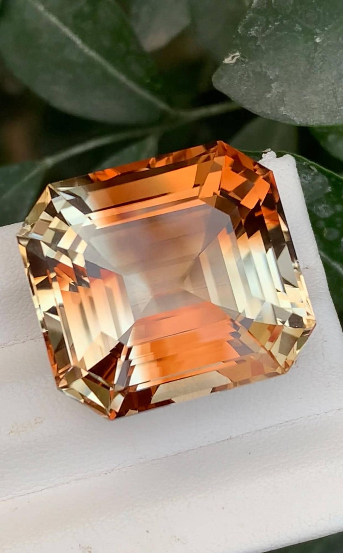 Golden Bronze Topaz 58.40 carat Fancy Cut – Skardu Pakistan