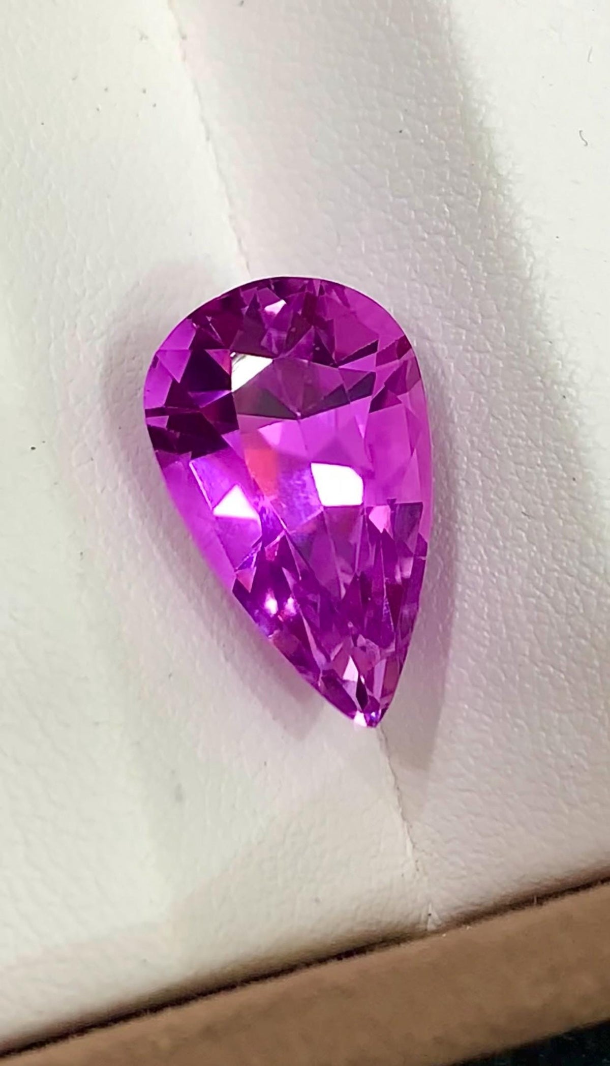 Deep Pink Kunzite 11.60 CT Pear Cut - From Afghanistan