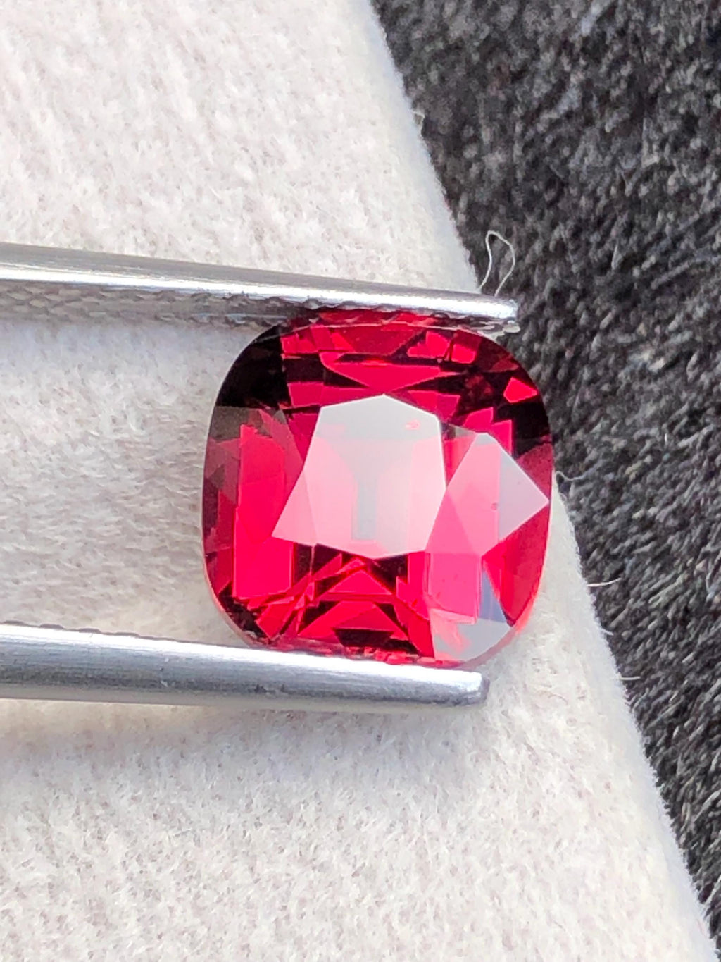 Rhodolite Garnet 3.17ct Cushion Cut – Tanzanian Gemstone