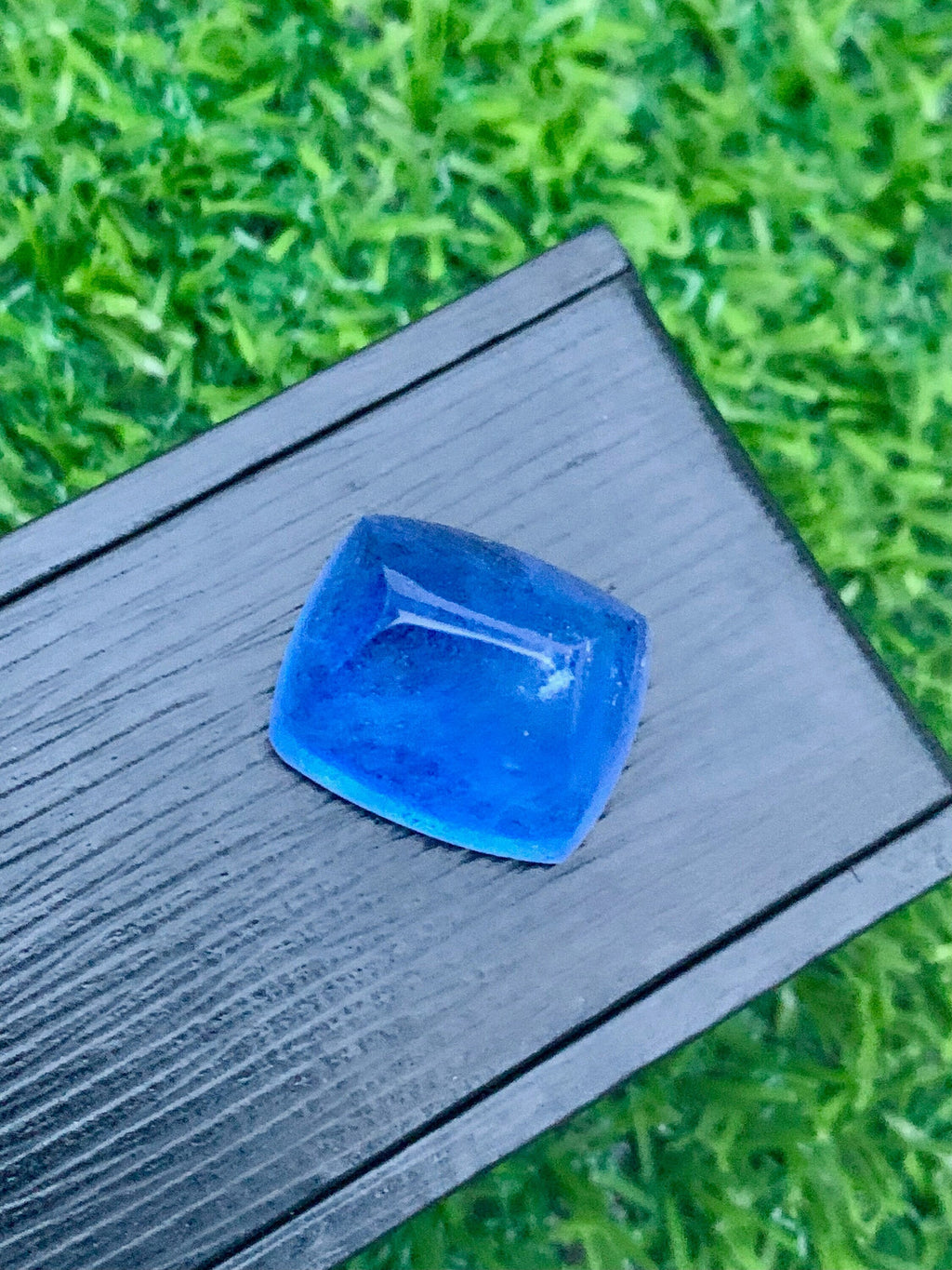 Santa Maria Aquamarine Cabochon: 34.50 CT Blue Beryl Gemstone