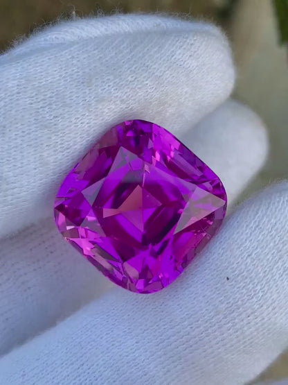 Purplish Pink Kunzite Faceted Gemstone for Ring Making, Natural Kunzite Ring Stone, Loose Kunzite Gemstone, Kunzite Loose Gemstone, 49 CT