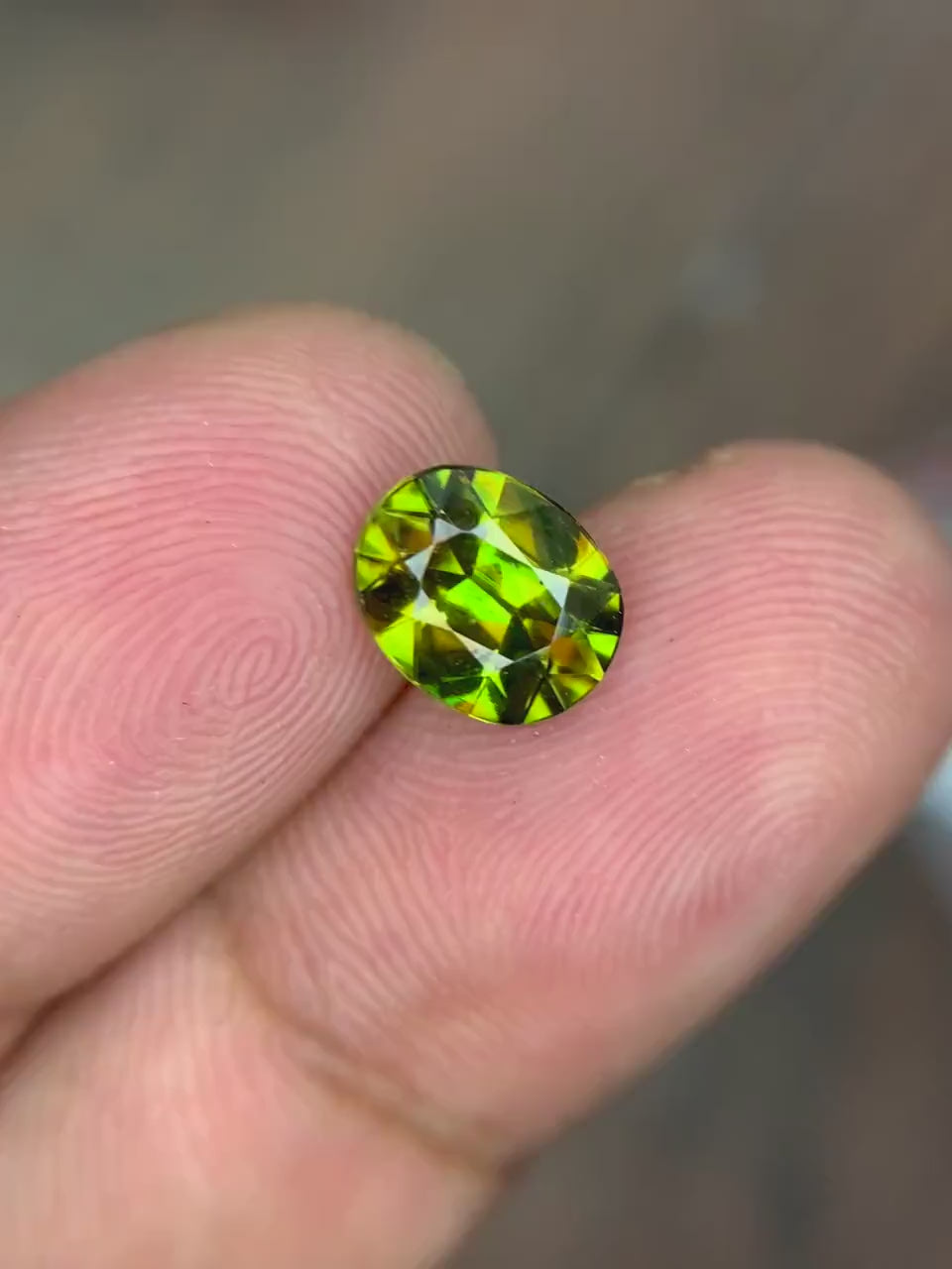 Sphene Gemstone, Sphene cut stone, Fire Sphene, Titanite Sphene Gemstone, Sphene Jewellery, Engagement Ring - 1.45 CT